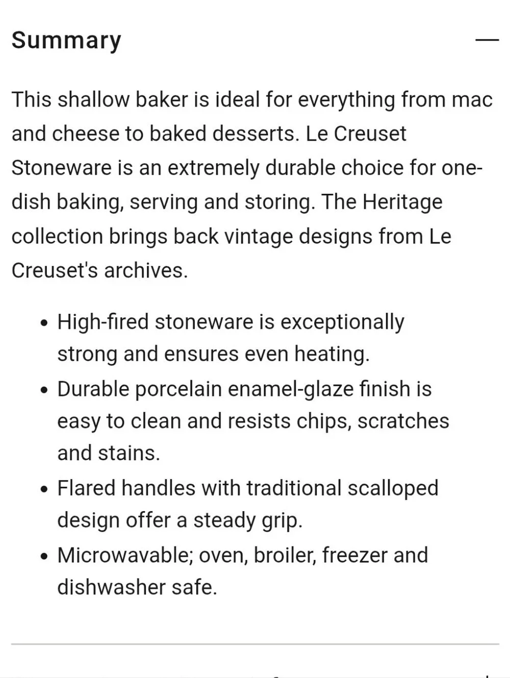 Le Creuset Heritage 1.7QT Square Covered Baking Dish- Cotton Wild